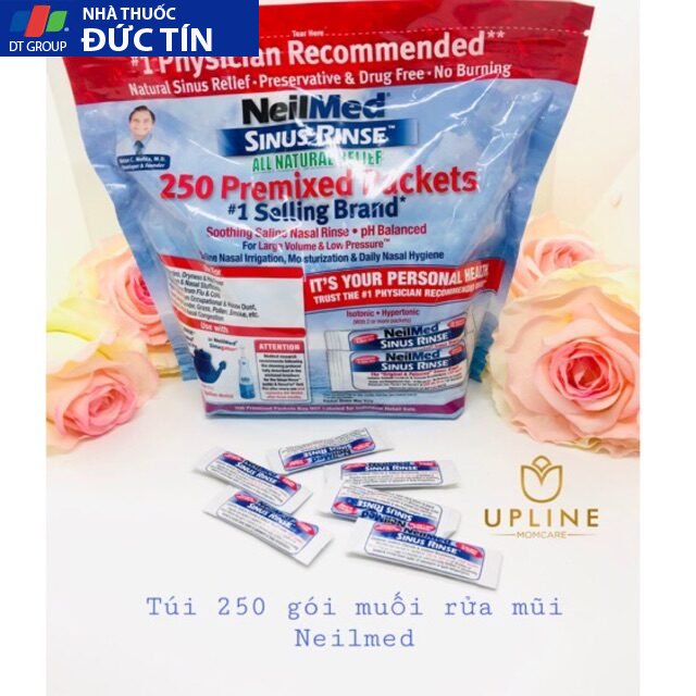 TÚI 250 TÉP NEILMED RỬA MŨI HÀNG NỘI ĐỊA MỸ 25 tuineilmed1 1