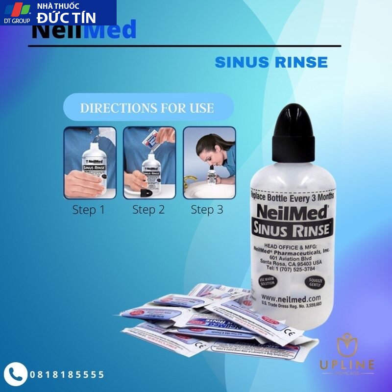TÚI 250 TÉP NEILMED RỬA MŨI HÀNG NỘI ĐỊA MỸ 20 tuineilmed6