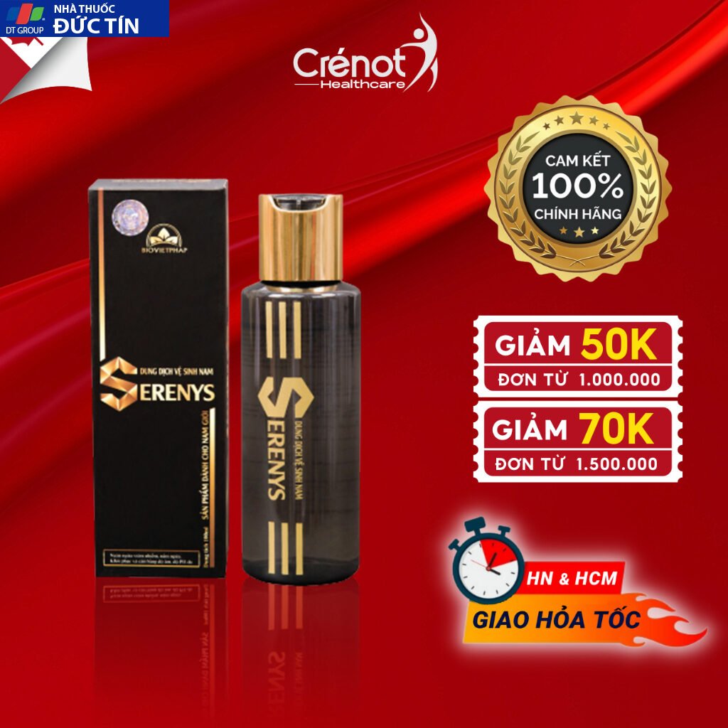 Dung dịch vệ sinh nam giới SERENYS hương nước hoa khử mùi diệt khuẩn nấm ngứa vùng kín nước rửa phụ khoa trầu không 19 vesinhnam3