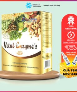 Alternative view of Vital enzym, thanh lọc cơ thể CỬA SỔ VÀNG hỗ trợ tiêu hóa bổ sung Enzyme tự nhiên
