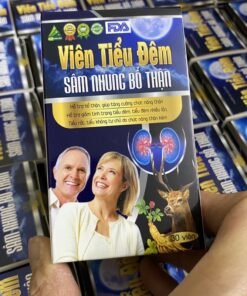 Alternative view of Hộp 30 VIÊN TIỂU ĐÊM Sâm Nhung Bổ Thận hỗ trợ bổ thận tăng cường chức năng thận giảm tiểu đêm nhiều lần tiểu rắt
