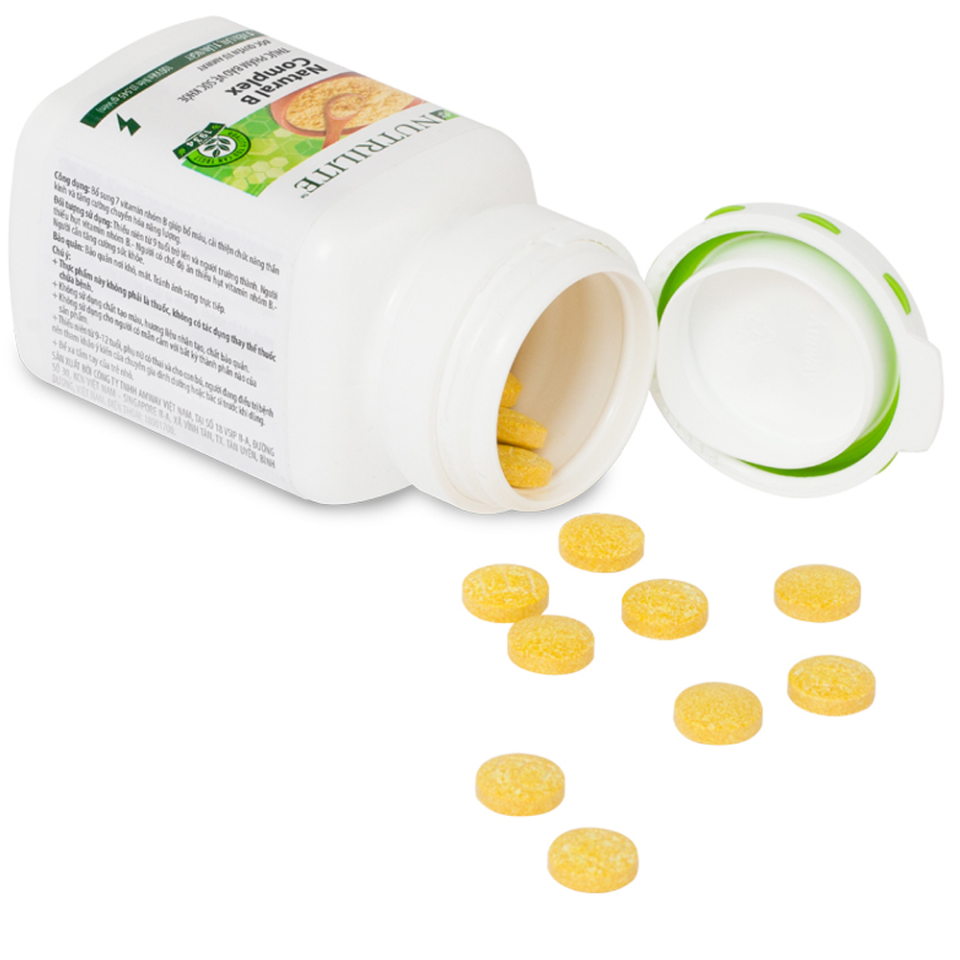 Vitamin B Tổng Hợp Nutrilite (100 viên/lọ) 14 vitamin b tong hop nutrilite natural b complex 100 vien 643788b278b3d 13042023114434