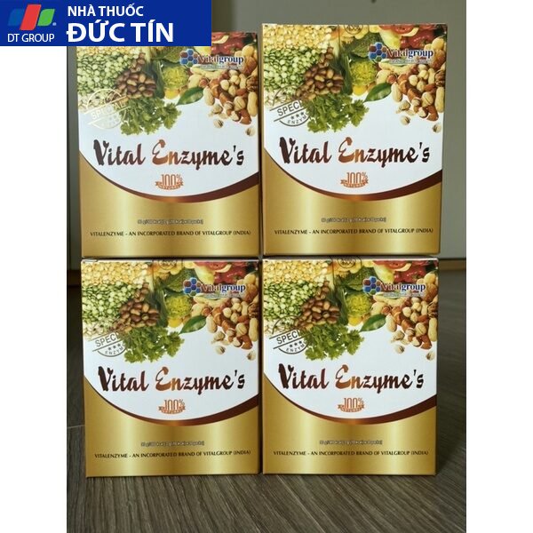 Vital enzym, thanh lọc cơ thể CỬA SỔ VÀNG hỗ trợ tiêu hóa bổ sung Enzyme tự nhiên 36 vitavine1 1