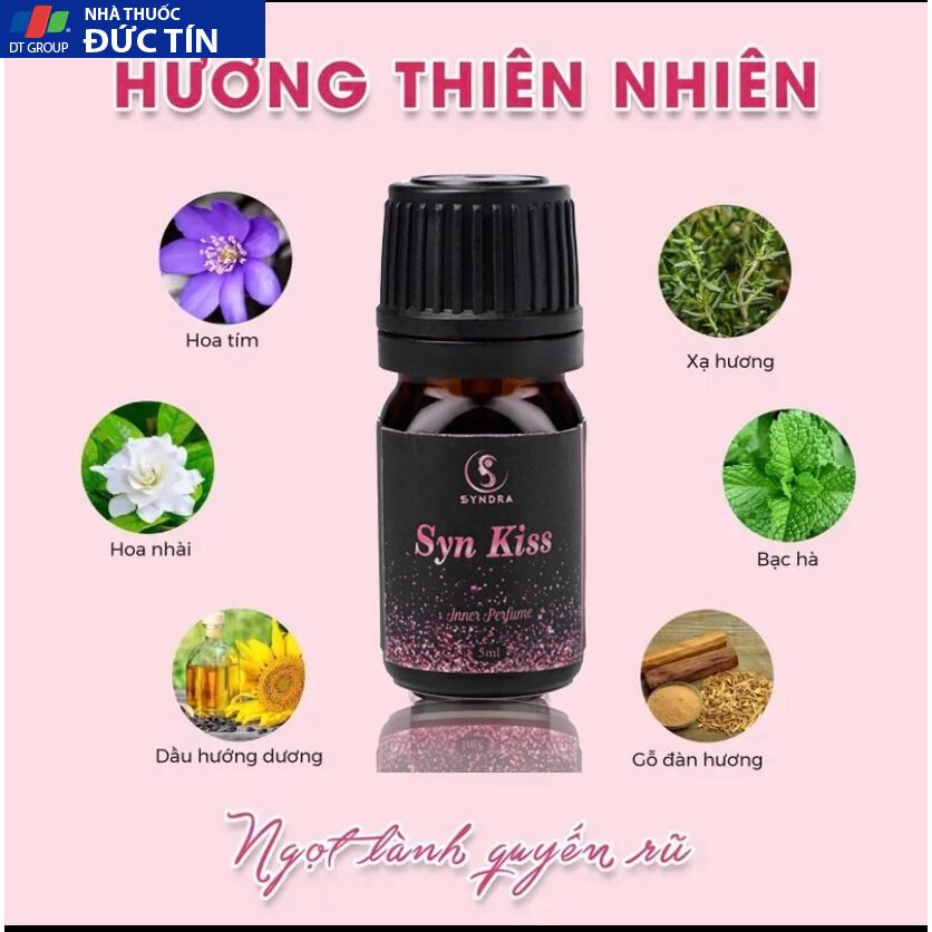 Nước Hoa Vùng Kín SYNKISS 5ml giúp khử mùi hiệu quả, an toàn 15 vungkin6