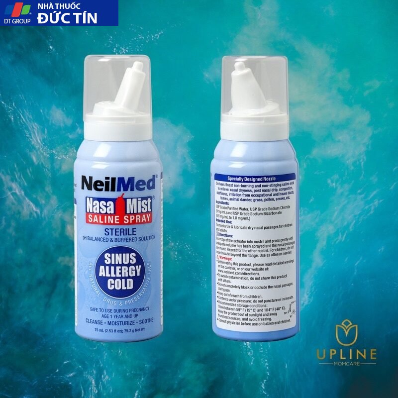 Bình xịt Neilmed 75ml Nội Địa Mỹ chuẩn chính hãng 26