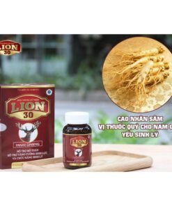 Alternative view of Sâm nhung tăng cường sinh lý bổ thận nam Lion 30 giảm xuất tinh sớm tiểu đêm cho đàn ông mãnh lực tuổi 30 tw3 - Hộp 30v