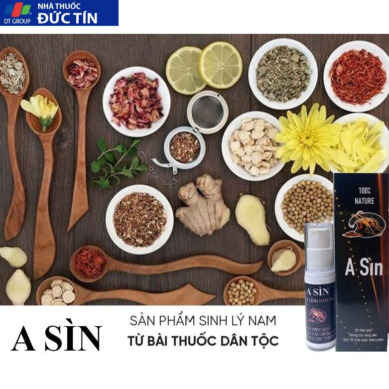 Xịt A Sìn Tăng Cường Sức Khoẻ, Kéo Dài Thời Gian Cho Nam 18 asin5