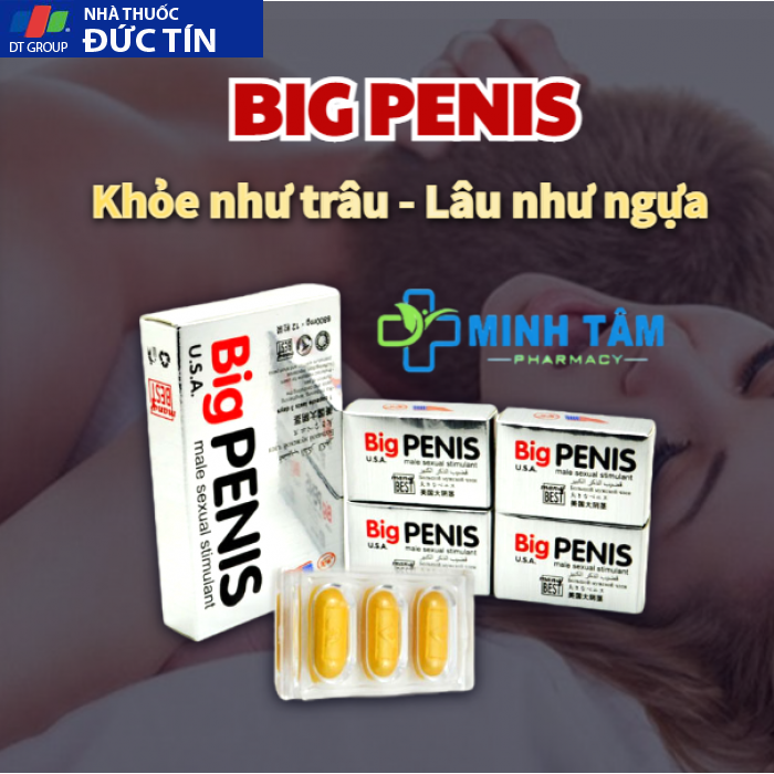 Big Penis 6800mg Viên Uống Tăng Cường Sinh Lực Nam Giới Chính Hãng 12 big penis 6800 mg chinh hang co ban o hieu thuoc khong 700x700 1