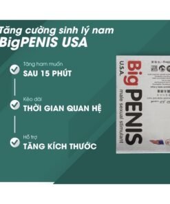 Viên uống hỗ trợ tăng testosterone Nam giới tăng sinh lý phái mạnh hộp bé 3 viên, hộp to 4h bé x 3 viên
