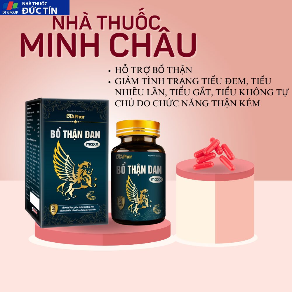 Tăng cường sinh lý nam nữ Bổ thận đan Maxx kéo dài thời gian QH cải thiện tình trạng tiểu đêm Hộp 30 viên 11 bothan1 12