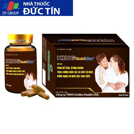 Viên uống Tăng Cường Sinh Lý Nam KING GOLD MAX - BỔ THẬN TRÁNG DƯƠNG - TĂNG CƯỜNG SINH LÝ (Chai 30 viên) 9 bothan1 15