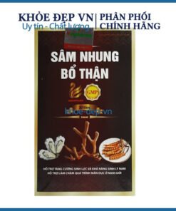 Sâm nhung bổ thận MRRIPHARM hỗ trợ tang cường sinh lực và sinh lý ở nam giưới – Lọ 30 viên 15 bothannam7
