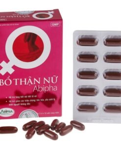 Alternative view of Bổ Thận Nữ Abipha Bổ khí huyết, bổ thận âm.Hỗ trợ tăng tiết nội tiết tố nữ