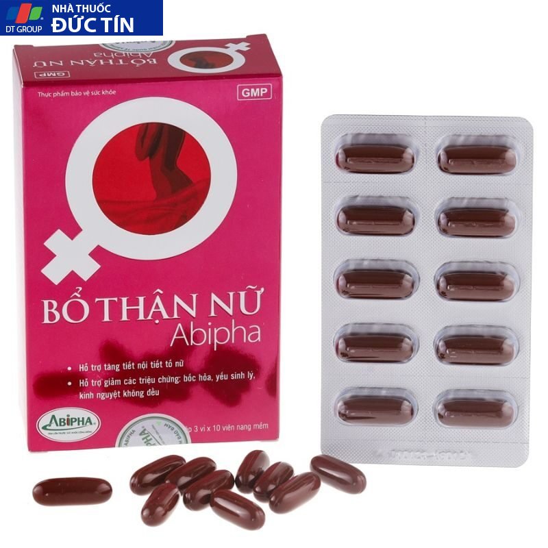 Bổ Thận Nữ Abipha Bổ khí huyết, bổ thận âm.Hỗ trợ tăng tiết nội tiết tố nữ 10 bothannu1 1