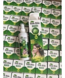 Tinh dầu bưởi xịt tóc 100ml hàng chuẩn có hộp