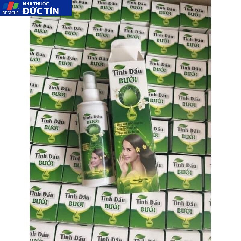 Tinh dầu bưởi xịt tóc 100ml hàng chuẩn có hộp 29 buoi2