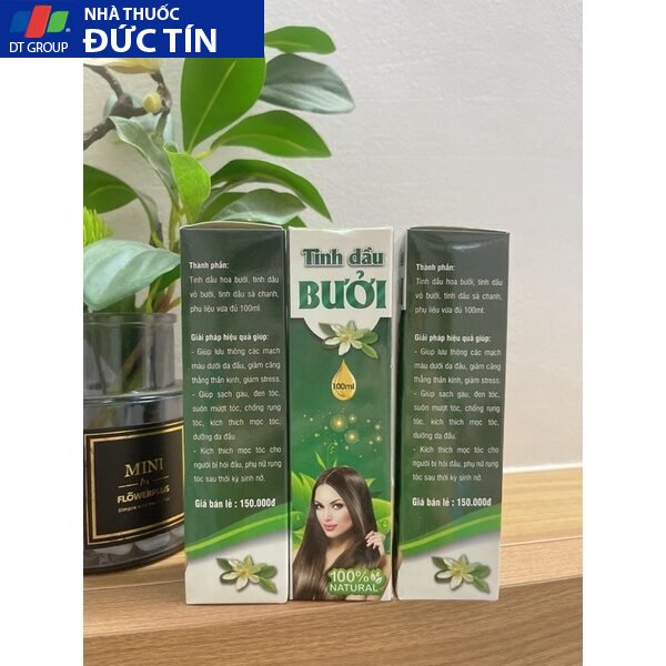 Tinh dầu bưởi xịt tóc 100ml hàng chuẩn có hộp 23 buoi6