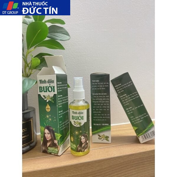 Tinh dầu bưởi xịt tóc 100ml hàng chuẩn có hộp 22 buoi7