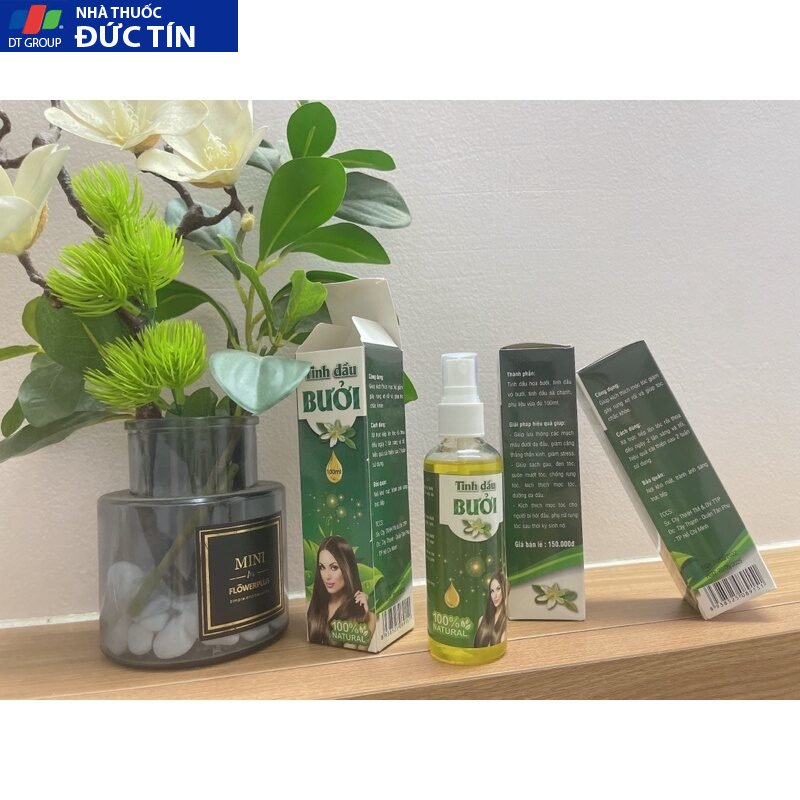 Tinh dầu bưởi xịt tóc 100ml hàng chuẩn có hộp 20 buoi9