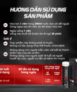 Alternative view of Viên Sủi Xtraman Black Chính Hãng Mẫu Mới 12 Viên, Hỗ Trợ Tăng Cường Sinh Lý Ở Nam Giới