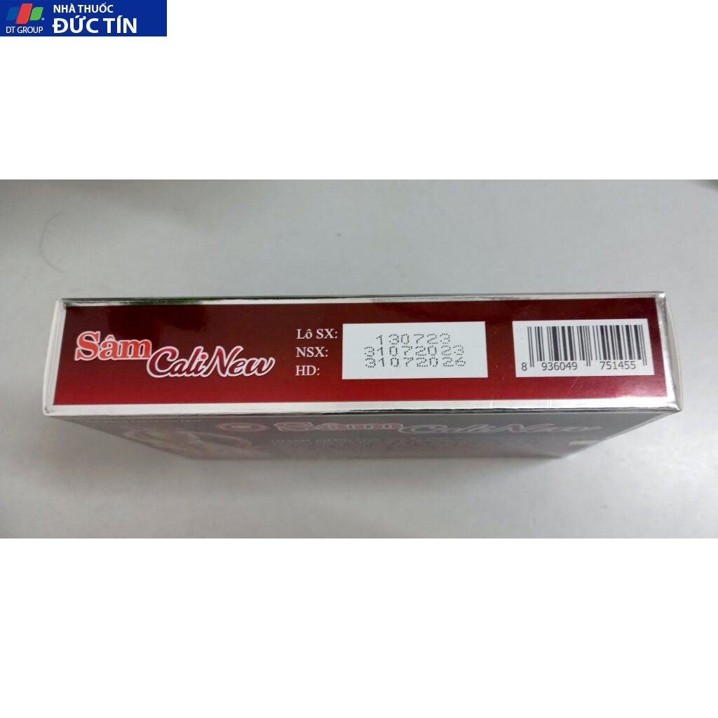 Tăng cường sinh lý hiệu quả Sâm Cali New - Bổ thận ,Tăng cường sức khoẻ sinh lý nam giới an toàn - Hộp To 2 vỉ x 10 viên 20 cali4