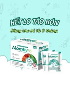Cốm Vi Sinh Mombyfib,Momby Fib Xanh Cho Mẹ & Bé Đánh Bay Táo Bón (Mombyfib Hộp 12 Gói) 11 combi6