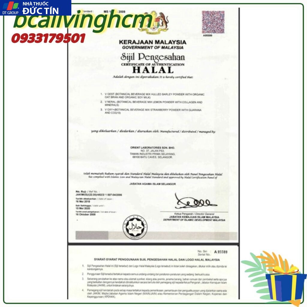 Combo bộ 3 thực phẩm dinh dưỡng tế bào VLive-Voxy-Vtrition-Vneral.Tăng cường sức đề kháng,tăng cường trí nhớ bổ não 24 combo5