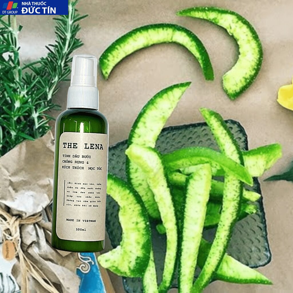 Tinh dầu bưởi xịt dưỡng tóc THE LENA 100ML ngăn ngừa rụng tóc kích mọc tóc hiệu quả | Centella.official 16 daubuoi1 2