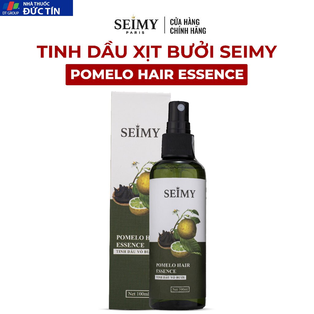Tinh dầu bưởi Seimy - Pomelo Hair Essence xịt bưởi mọc tóc, kích mọc tóc, giảm rụng tóc, cung cấp dưỡng tóc dầy khoẻ 18 daubuoi2 2