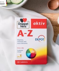 Viên uống Vitamin tổng hợp tăng cường sức khỏe đề kháng Doppelherz Aktiv A-Z Depot (Hộp 30 viên) 10 depot4