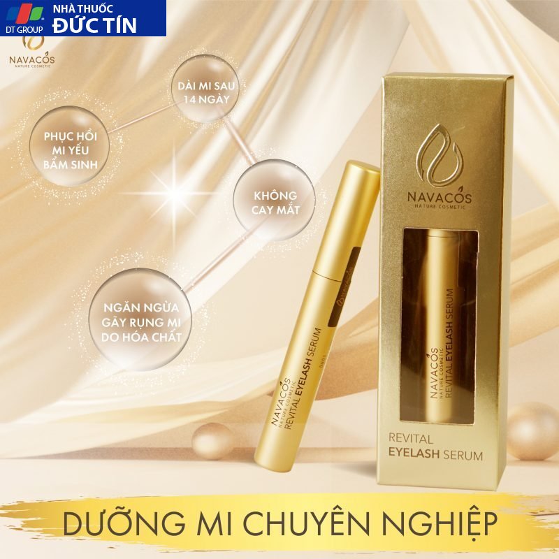 Dưỡng mi Navacos Revital Eyelash Serum Navacos 20 duongmi8