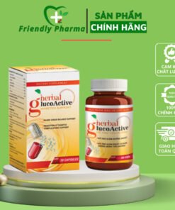 Alternative view of Viên Uống Herbal Glucoactive Hỗ Trợ Ổn Định Đường Huyết Giảm Tiểu Đường Phòng Ngừa Đột Quỵ Hiệu Quả