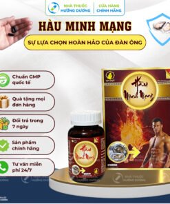 Tinh Chất Hàu Minh Mạng Tăng Cường Sinh Lý Nam - Bổ thận Tráng Dương, Chống Xuất Tinh Sớm Và Nâng Cao Lượng Tinh Trùng