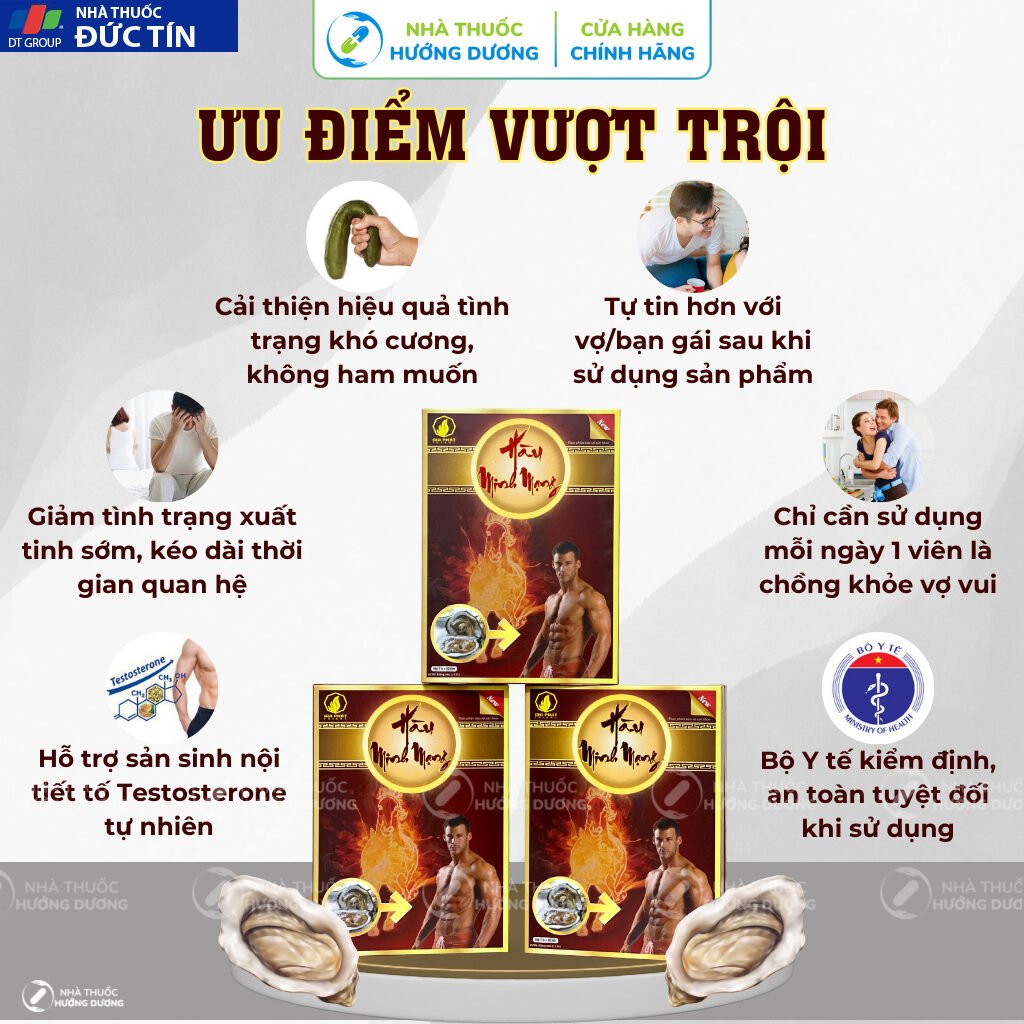 Tinh Chất Hàu Minh Mạng Tăng Cường Sinh Lý Nam - Bổ thận Tráng Dương, Chống Xuất Tinh Sớm Và Nâng Cao Lượng Tinh Trùng 23 hau3 3