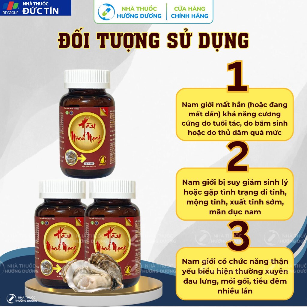 Tinh Chất Hàu Minh Mạng Tăng Cường Sinh Lý Nam - Bổ thận Tráng Dương, Chống Xuất Tinh Sớm Và Nâng Cao Lượng Tinh Trùng 22 hau4 4