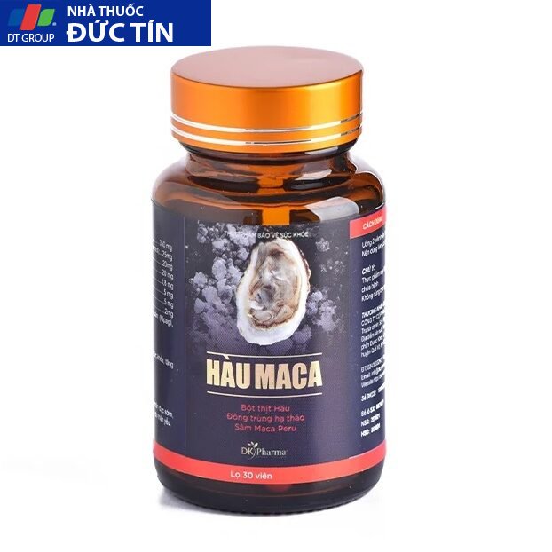 Tinh chất Hàu Macca, Hộp 30 viên, Tăng Cường Sinh Lí Nam, Tăng chất lượng tinh trùng, giúp bổ thận tráng dương 22 hau5 3