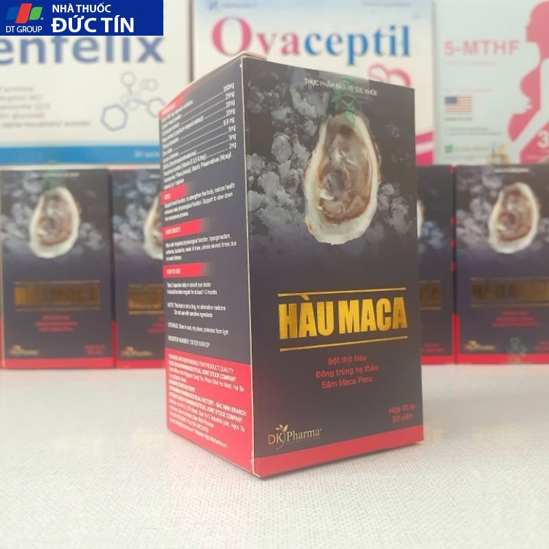 Tinh chất Hàu Macca, Hộp 30 viên, Tăng Cường Sinh Lí Nam, Tăng chất lượng tinh trùng, giúp bổ thận tráng dương 20 hau7 1
