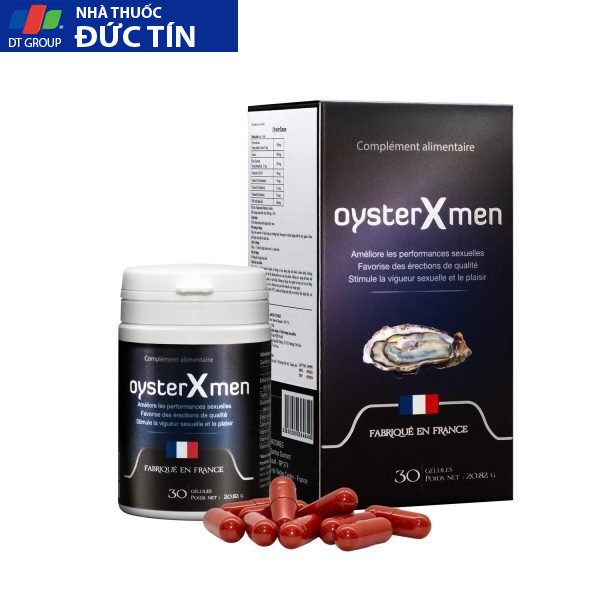 Tăng cường sinh lý nam Oyster Xmen từ tinh chất hàu biển tăng cường bồi bổ cơ thể tăng Testosterone nhập khẩu Pháp 20 hau9 2