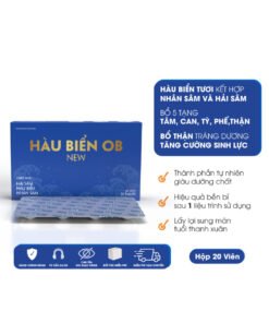 HOBN-Viên Uống Hàu Biển OB New Grow Green Az - Tác Dụng Cải Thiện Chức Năng Sinh Lý Nam, Tăng Thời Gian QH (Hộp 20 viên) 15 hauob7