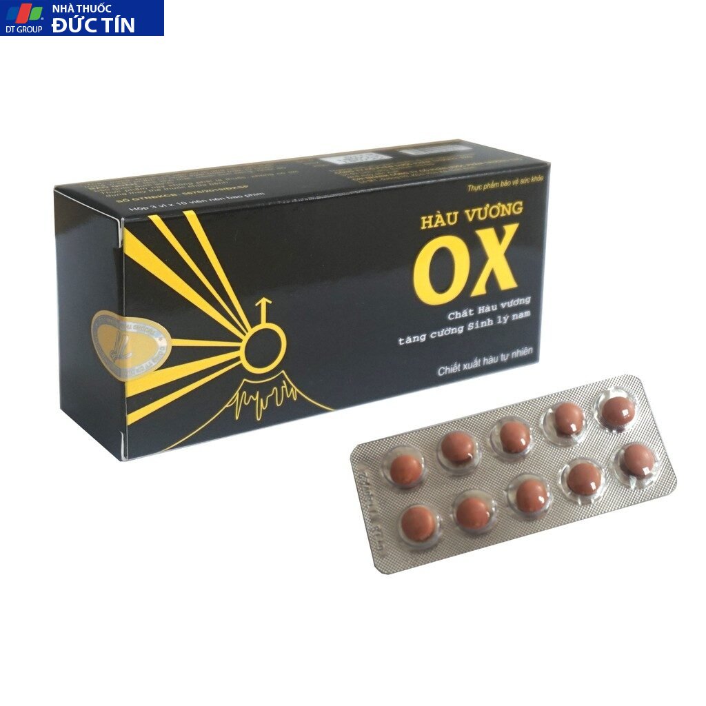 Thực phẩm bảo vệ sức khỏe Hàu vương OX hỗ trợ tăng cường sinh lý nam giới - Trường Thọ pharma hộp 30 viên 19 hauoxx1 1