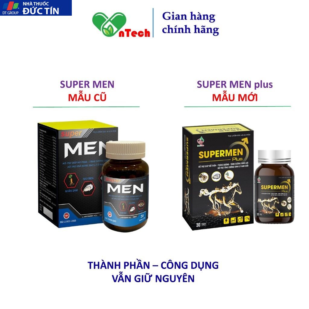 COMBO 4 hộp tinh chất hàu everyday health SUPER MEN Hỗ trợ điều trị yếu sinh lý xuất tinh sớm hộp 30 viên 14 hausuper3