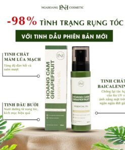 Tinh dầu bưởi Nga Hoàng xịt tóc giúp mọc tóc , giảm rụng tóc - Tinh dầu bưởi Hoàng Cầm 125ml