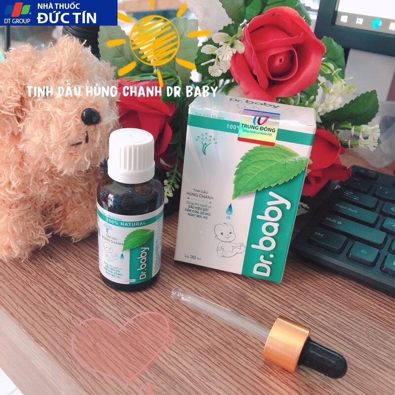 Tinh dầu húng chanh Dr.baby 12 hunghcnha544
