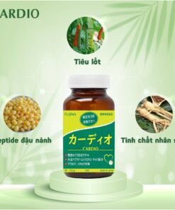 Alternative view of Viên hạ huyết áp Cardio Fujina Nhật Bản - Lọ 80 viên