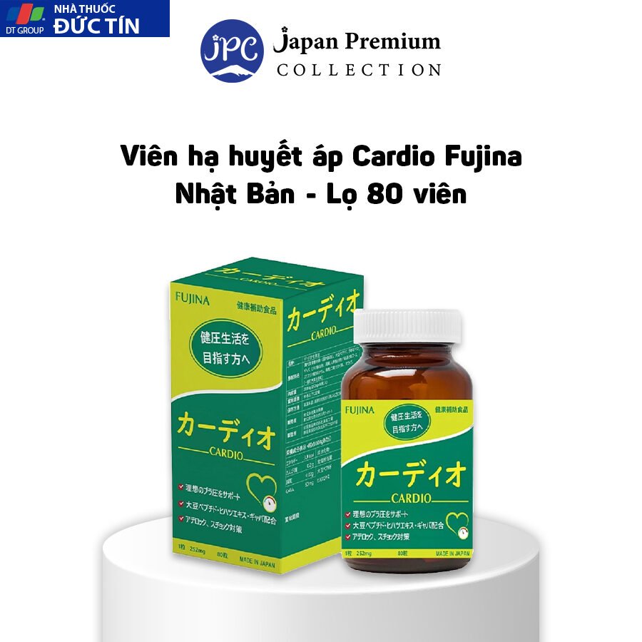 Viên hạ huyết áp Cardio Fujina Nhật Bản - Lọ 80 viên 22 huyetap2