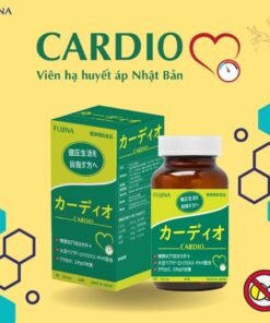 Viên hạ huyết áp Cardio Fujina Nhật Bản - Lọ 80 viên