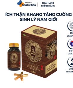 Ích Thận Khang hỗ trợ tăng cường sinh lý nam giới, chức năng thận - Viên uống Hộp 60 viên