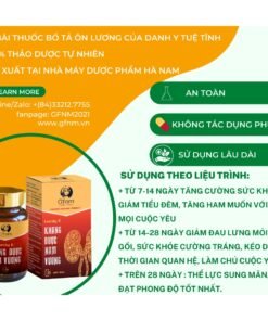 Khang Dược Nam Vương Cordy E G'FNM Tăng Cường Sinh Lý Nam Giới 25 Viên 13 khangduoc4