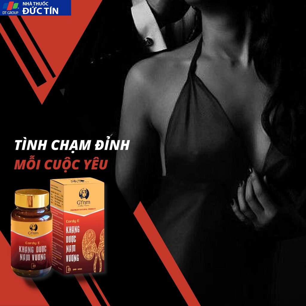 Khang Dược Nam Vương Cordy E G'FNM Tăng Cường Sinh Lý Nam Giới 25 Viên 19 khangduoc7
