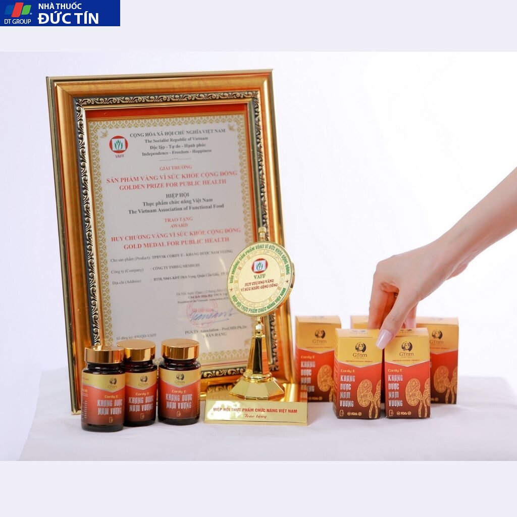 Khang Dược Nam Vương Cordy E G'FNM Tăng Cường Sinh Lý Nam Giới 25 Viên 18 khangduoc9